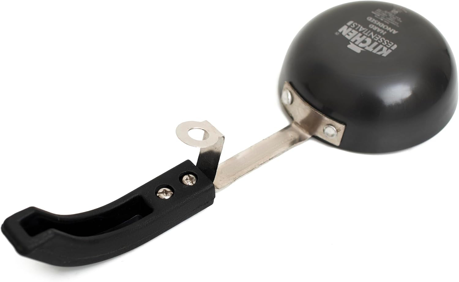 Hard Anodized Tadka Pan – Tempering Pan for Indian Cooking, Mini Saucepan for Butter Melting, Sauce, Glaze & Spices – Durable, Lightweight, Scratch Resistant, Easy to Clean, Multipurpose Kitchen Tool