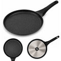 TFS Die Cast Tawa Non Stick – Induction Compatible Flat Dosa Pan, Granite Stone
