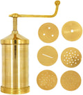 Eternals Manual Pasta Maker Machine, Brass, for Idiyappam, Murukku, Farsan Sev