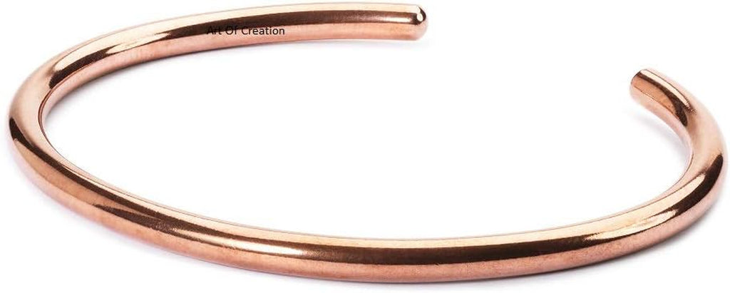 Pure Copper Bracelet Handmade Cuff for Men and Women Plain Solid Bangle Adjustable Kada from India…