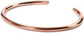 Pure Copper Bracelet Handmade Cuff for Men and Women Plain Solid Bangle Adjustable Kada from India…