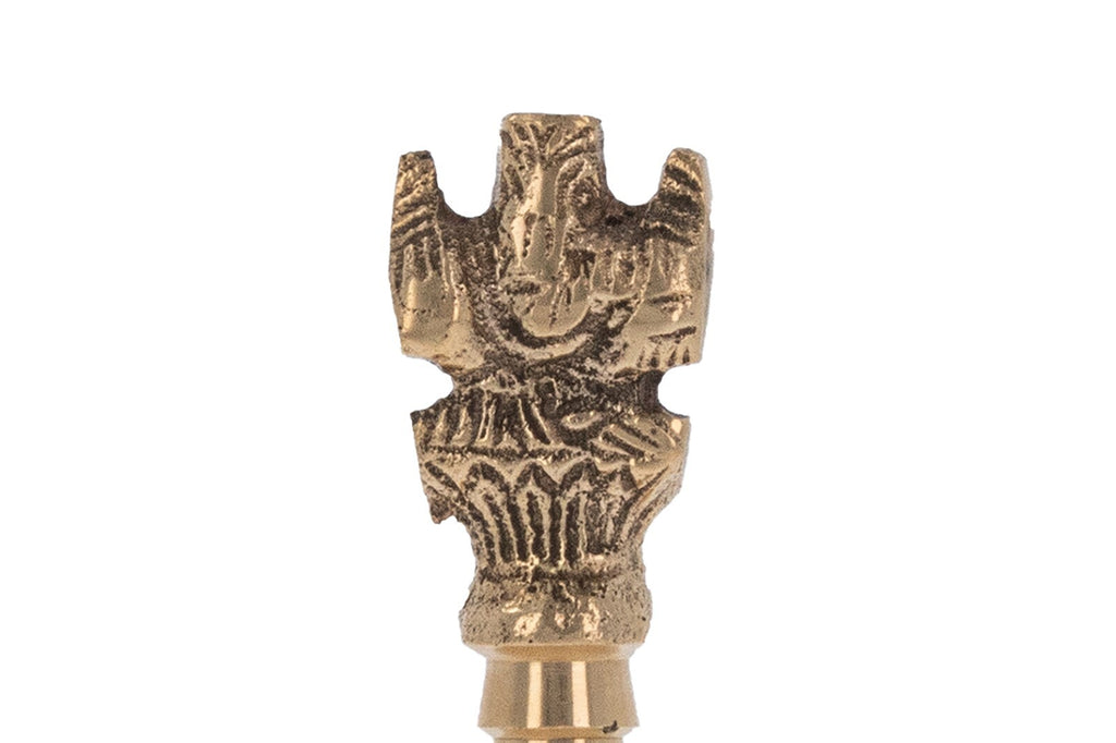 Prayer Bell Ghanti Temple Hindu Pooja Puja Arti Mandir Item Brass Bell Ganesha
