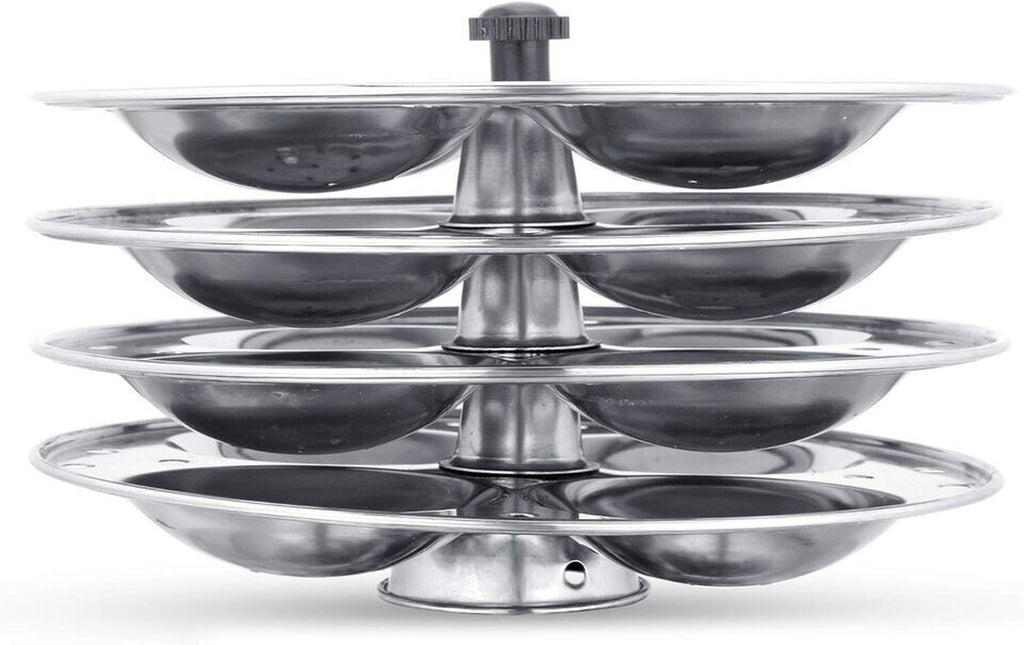 Vinod Idli Maker Stand Stainless Steel 4 Tier Indian Cooking Makes 16 Idlis