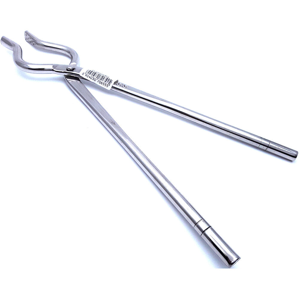 8Mm Stainless Steel Pan Sandsi Pakkad Pincer Tong Heavy Indian Pan Gripper Catch